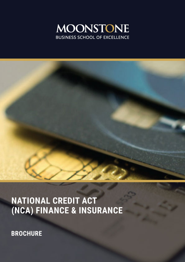 National Credit Act (NCA) Finance and Insurance Course MBSE
